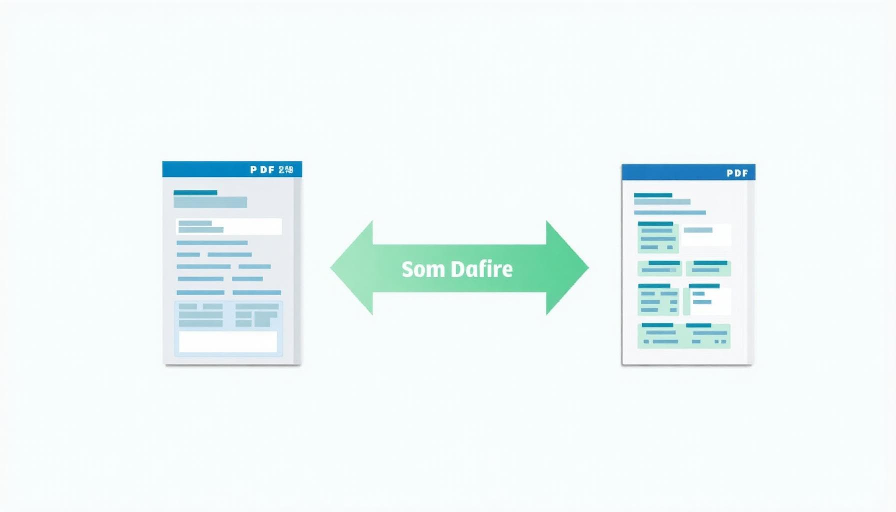 Bank statement data reconciliation workflow showing PDF to structured data conversion