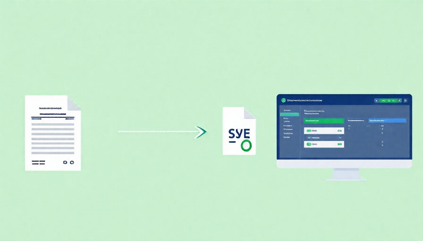 Bank statement PDF being converted to QuickBooks import CSV file